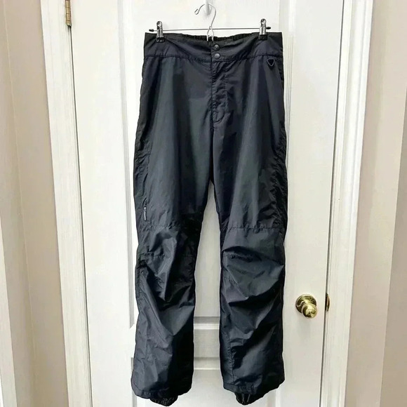 Columbia Ski Snowboard Nylon Pants Waterproof Outdoor Splash Storm Black Medium - Picture 3 of 14